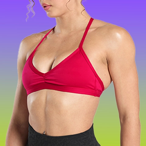 Minimal Sports Bra for Comfortable Support and Style - Image 34