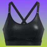 Womens Mid Shine Sports Bra for Comfort and Style
