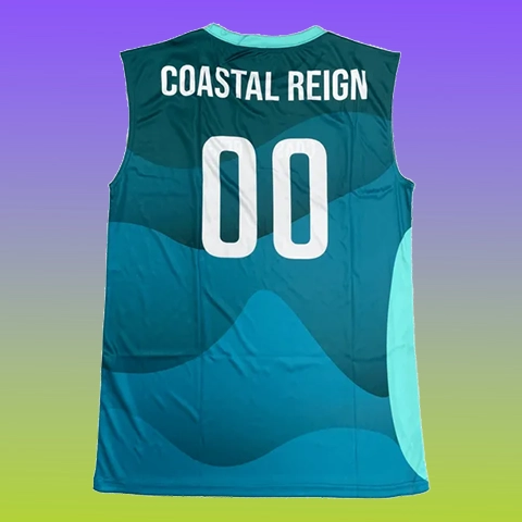 Custom Sublimated Muscle Sleeveless Shirt - Image 2