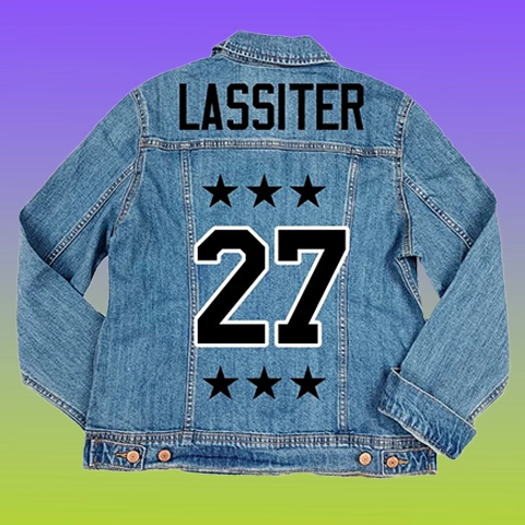 Custom Patch Denim Jacket Unique Personalization - Image 3