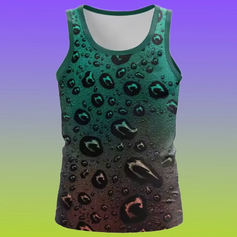 Sublimation Trendy Sleeveless Shirt - Image 5