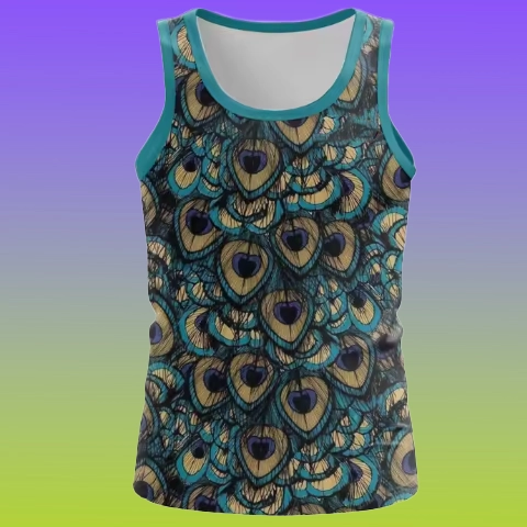 Sublimation Trendy Sleeveless Shirt - Image 3